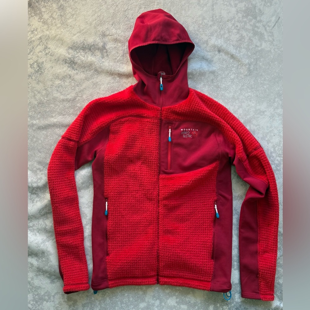 Mountain Hardwear Monkey Man Lite fleece hoodie size medium